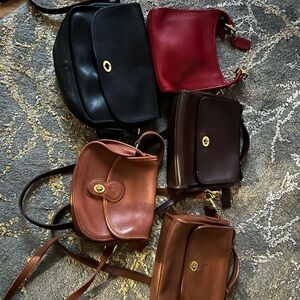 Vintage coach bags for rehab project